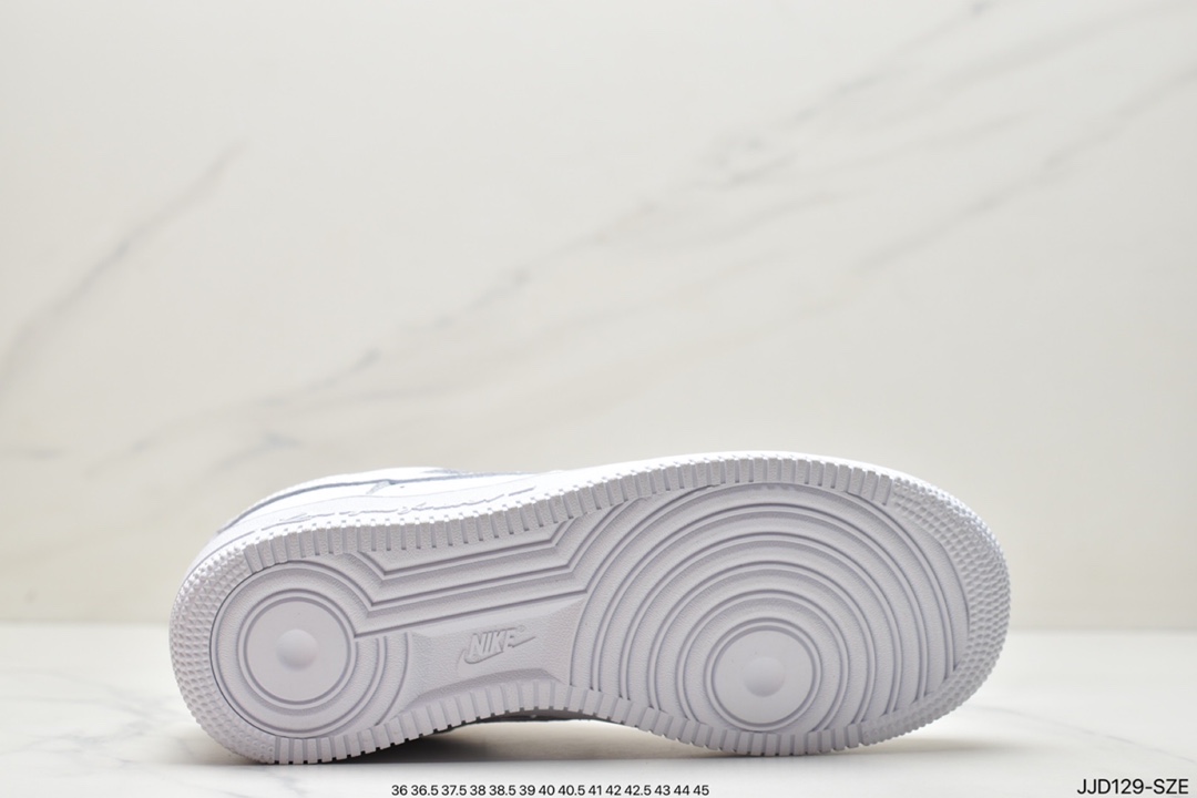 130 耐克Nike Air Force 1 Low 空军一号低帮荔枝纹百搭休闲运动板鞋DA3825-100