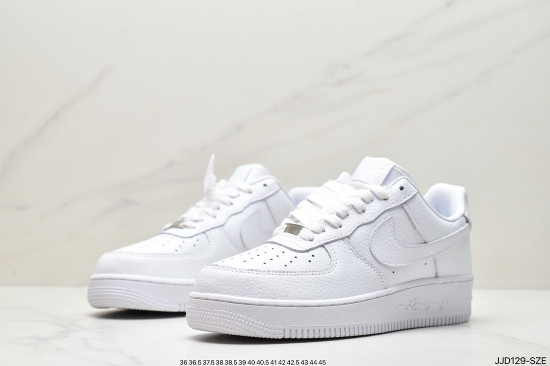 130 耐克Nike Air Force 1 Low 空军一号低帮荔枝纹百搭休闲运动板鞋DA3825-100