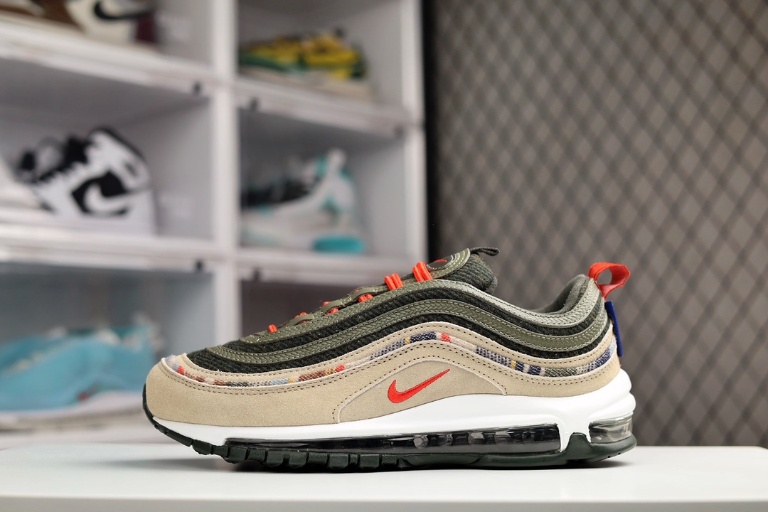 G0 NK Air Max 97原装批次子弹 拆解原鞋开发 打造全市场最强版本子弹 这里只对比原鞋原厂TPU反光材料 市场首家原模原气垫 拒绝套用公底原档案Swoosh电绣 卡色匹配原版