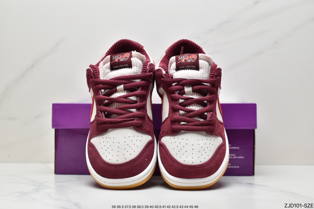240 Skate Like a Girl x Nike SB Dunk Low 灯芯绒 DX4589-600