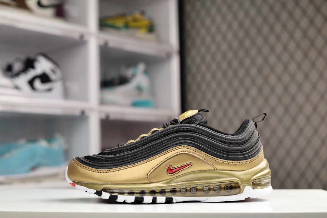 G0 NK Air Max 97原装批次子弹 拆解原鞋开发 打造全市场最强版本子弹 这里只对比原鞋原厂TPU反光材料 市场首家原模原气垫 拒绝套用公底原档案Swoosh电绣 卡色匹配原版