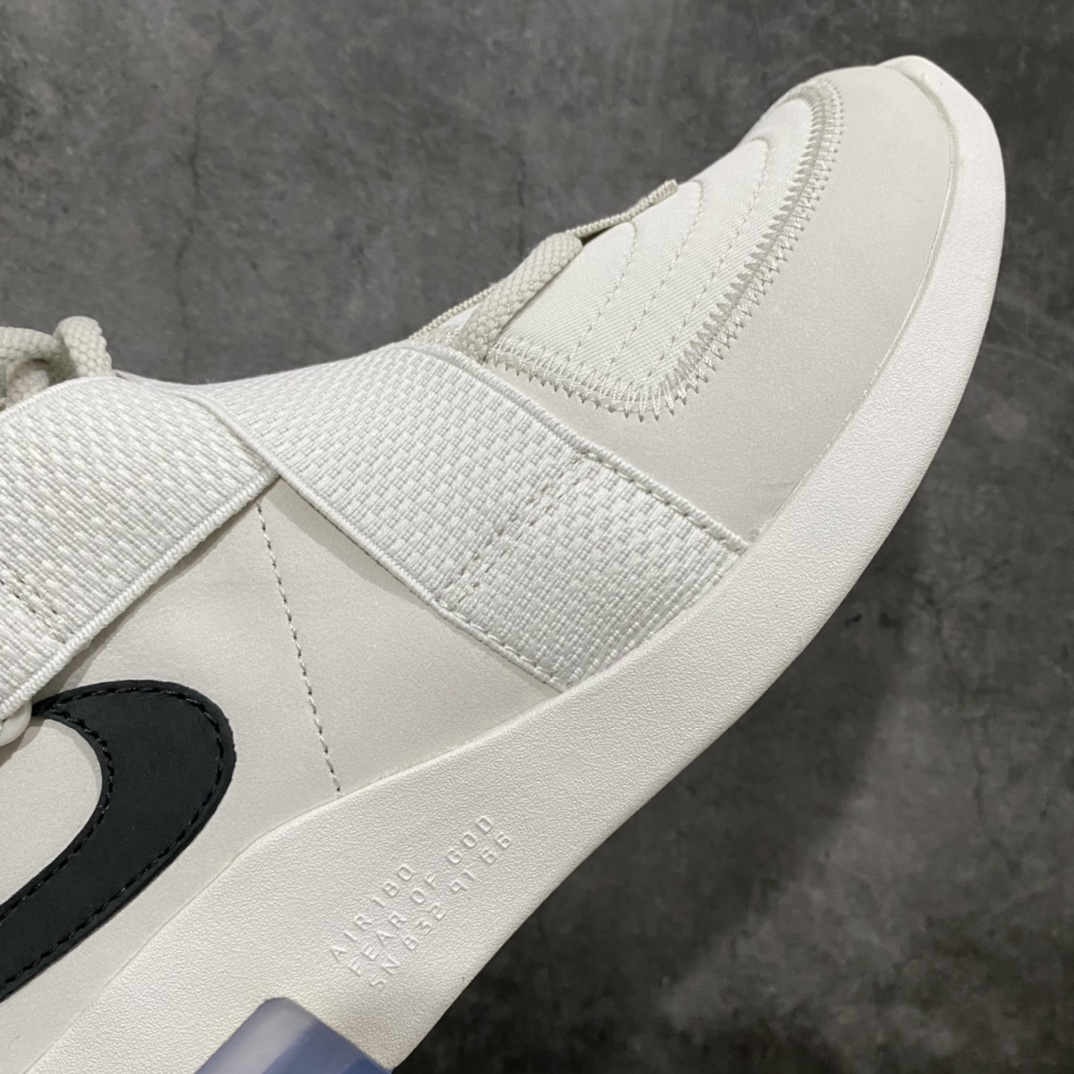 图片[6]-外贸版NK Air Fear Of God FOG 恐惧之神 中帮简版帆布交叉绑带 AT8087-001 原档数据尖端开发 市场独家纯原供应 水染牛皮打造鞋身 机能风交叉魔术贴绑带 后掌冰蓝可视真实zoom Air 气垫科技 同步官方包装配件 原装橙色抽拉礼盒 尺码：40 40.5 41 42 42.5 43 44 44.5 45 46 47.5-选品中心