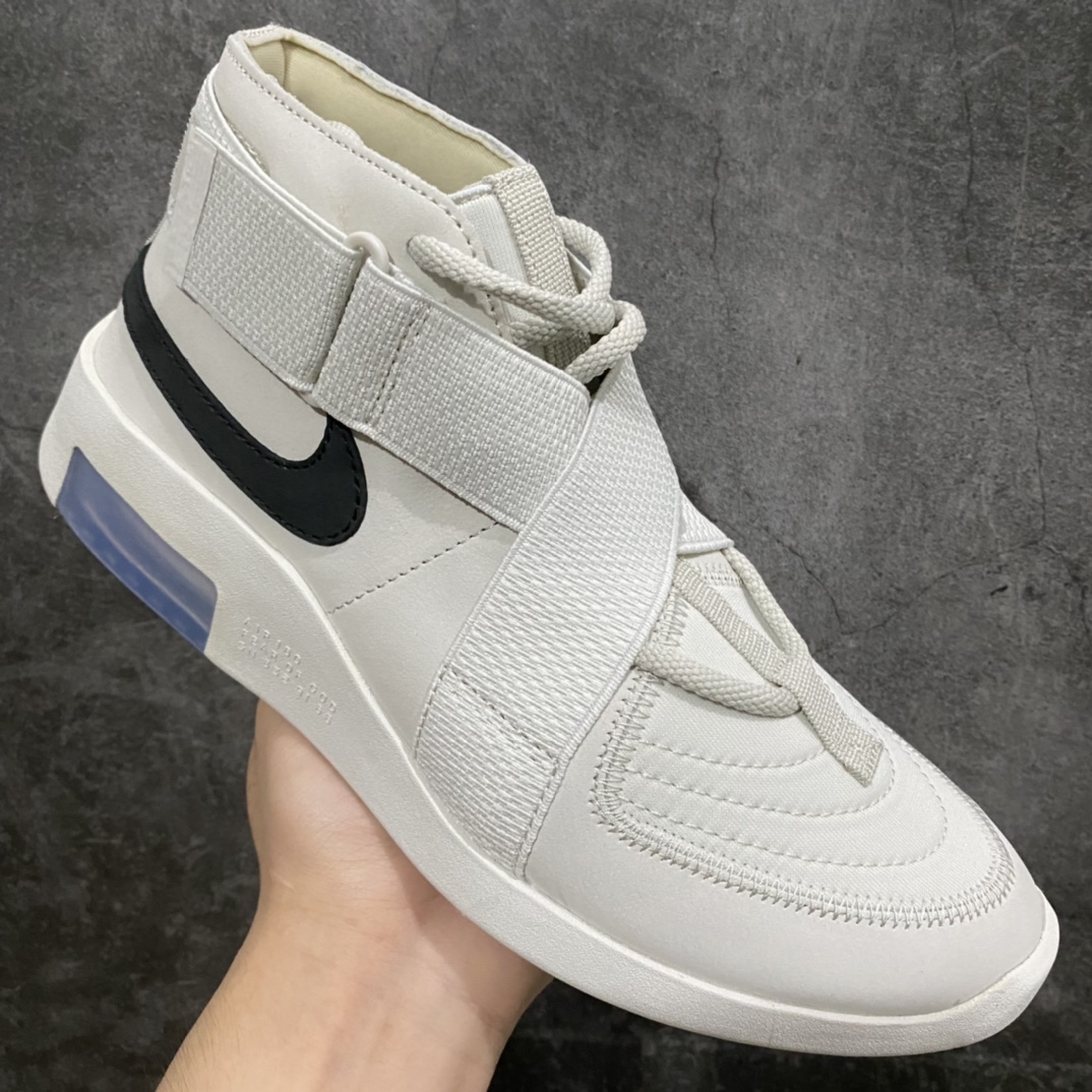 图片[4]-外贸版NK Air Fear Of God FOG 恐惧之神 中帮简版帆布交叉绑带 AT8087-001 原档数据尖端开发 市场独家纯原供应 水染牛皮打造鞋身 机能风交叉魔术贴绑带 后掌冰蓝可视真实zoom Air 气垫科技 同步官方包装配件 原装橙色抽拉礼盒 尺码：40 40.5 41 42 42.5 43 44 44.5 45 46 47.5-选品中心