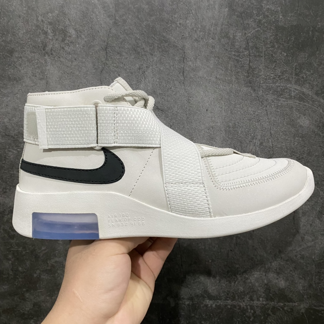 外贸版NK Air Fear Of God FOG 恐惧之神 中帮简版帆布交叉绑带 AT8087-001 原档数据尖端开发 市场独家纯原供应 水染牛皮打造鞋身 机能风交叉魔术贴绑带 后掌冰蓝可视真实zoom Air 气垫科技 同步官方包装配件 原装橙色抽拉礼盒 尺码:40 40.5 41 42 42.5 43 44 44.5 45 46 47.5-选品中心