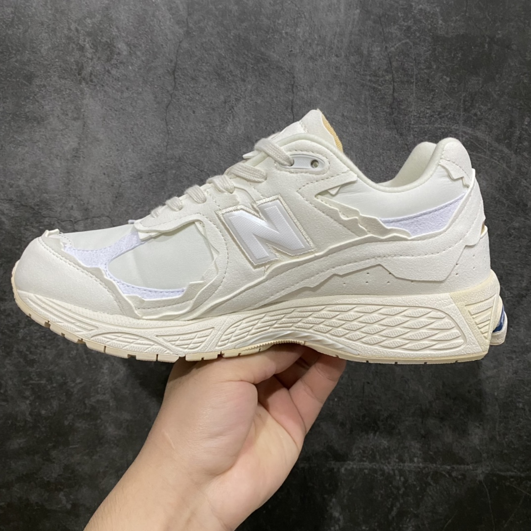 图片[2]-外贸渠道版新百伦 New Balance M2002RDC NB2002R 海盐白 原厂数据开发 原厂网纱 正确卡色皮料冲裁组合 匠心打造 耗时两个月开发完成 工艺极其复杂难度可想而知 新开独立私模大底 全网唯一正确做旧组合大底 高端零售专供产物 尺码：36/46.5-选品中心