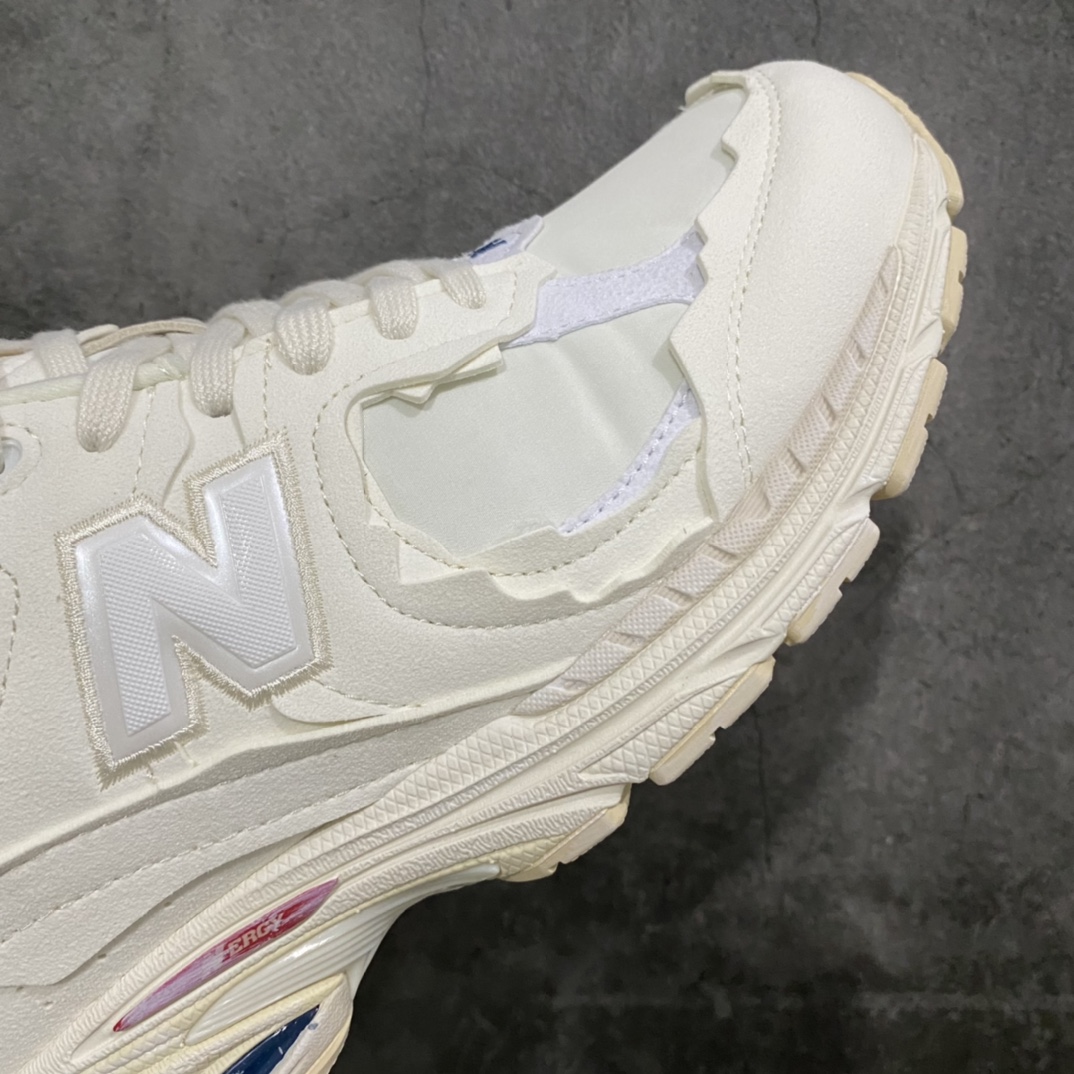 图片[7]-外贸渠道版新百伦 New Balance M2002RDC NB2002R 海盐白 原厂数据开发 原厂网纱 正确卡色皮料冲裁组合 匠心打造 耗时两个月开发完成 工艺极其复杂难度可想而知 新开独立私模大底 全网唯一正确做旧组合大底 高端零售专供产物 尺码：36/46.5-选品中心