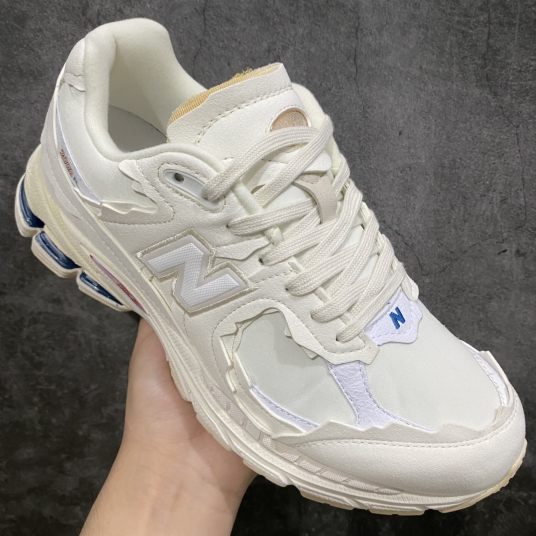 图片[4]-外贸渠道版新百伦 New Balance M2002RDC NB2002R 海盐白 原厂数据开发 原厂网纱 正确卡色皮料冲裁组合 匠心打造 耗时两个月开发完成 工艺极其复杂难度可想而知 新开独立私模大底 全网唯一正确做旧组合大底 高端零售专供产物 尺码：36/46.5-选品中心