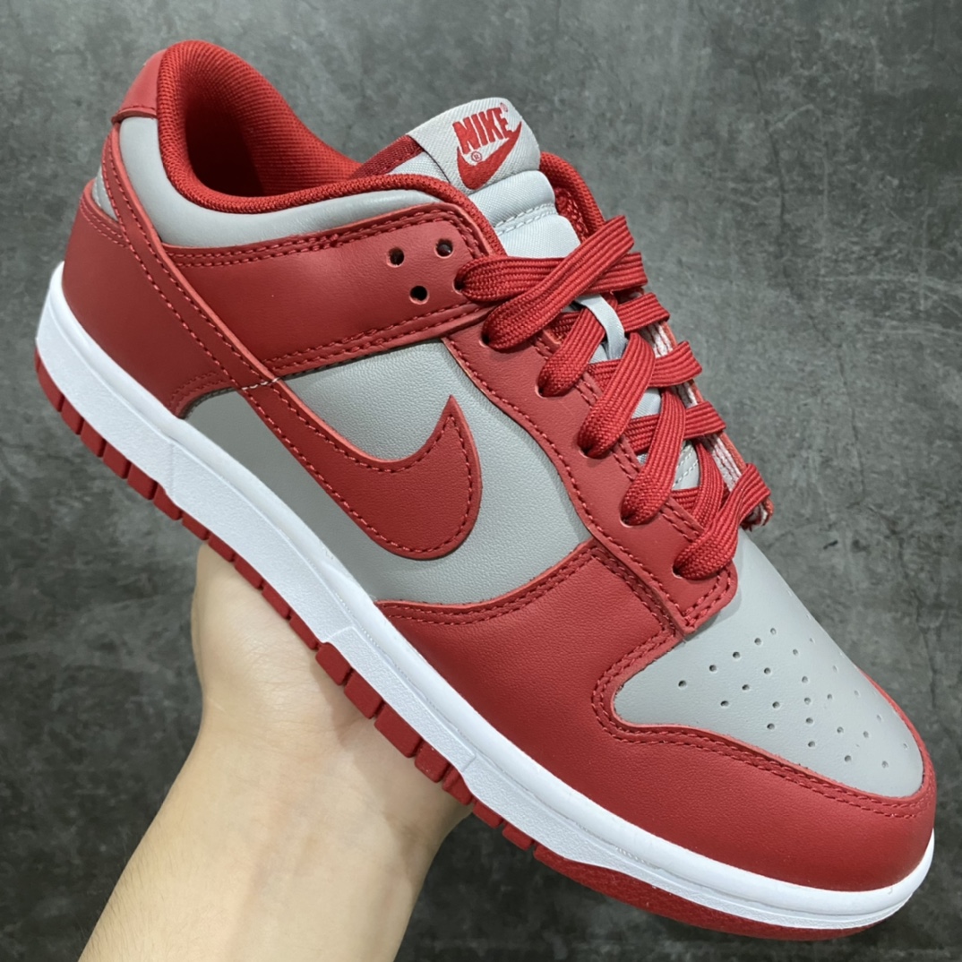 图片[4]-LW版 Dunk Low灰红 市场最强版出货 全新品质 鞋型 清洁度 皮料相对其他版本更有提升 尺码：36-46 货号：DD1391-002-选品中心