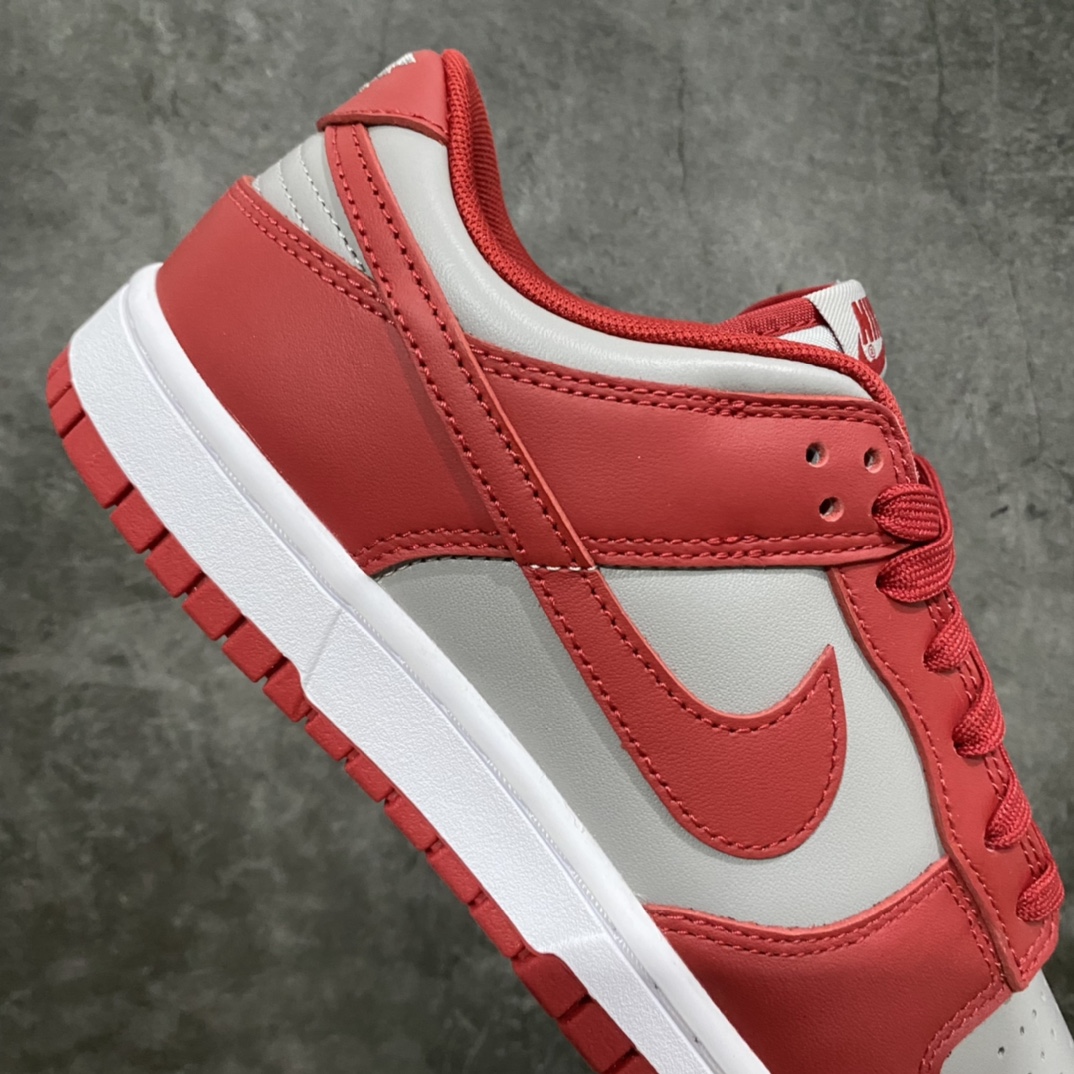 图片[7]-LW版 Dunk Low灰红 市场最强版出货 全新品质 鞋型 清洁度 皮料相对其他版本更有提升 尺码：36-46 货号：DD1391-002-选品中心