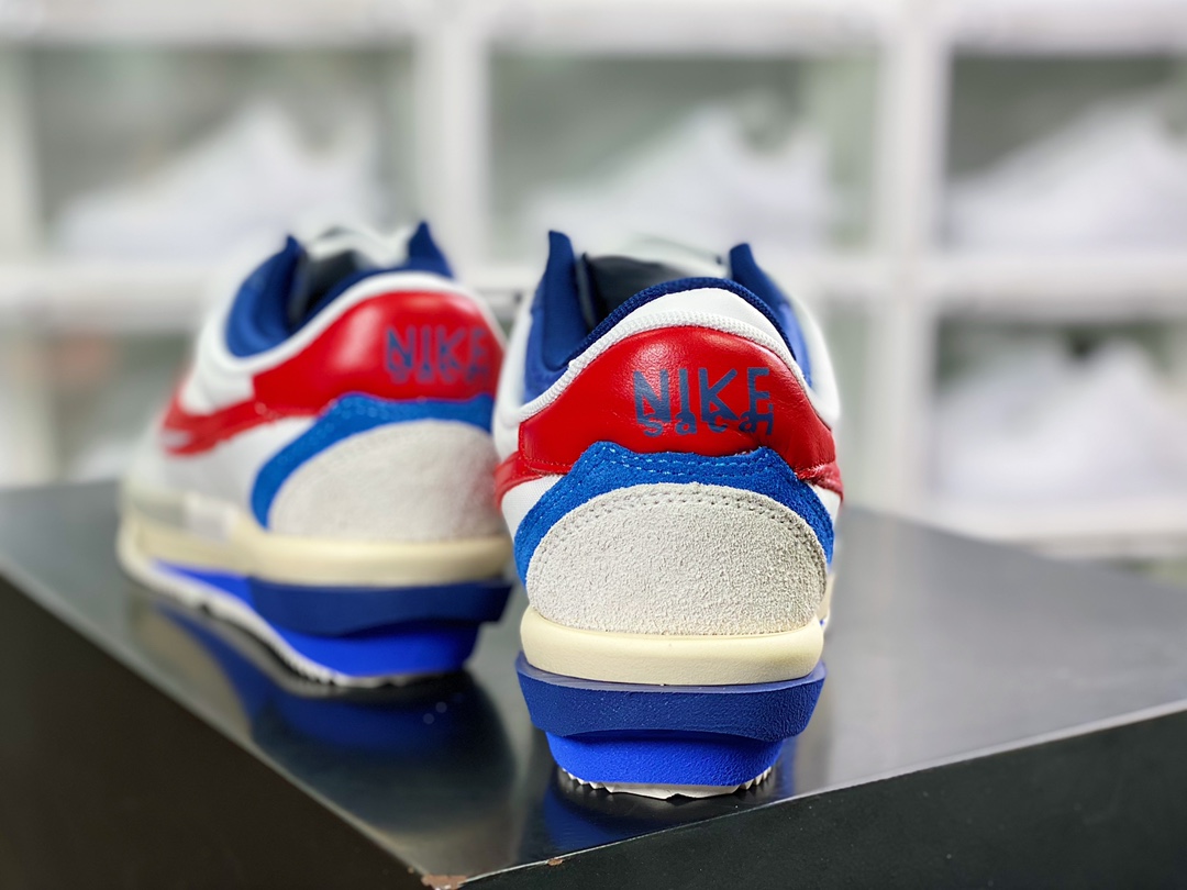 260 Sacai x Air Zoom Cortez SP 4.0”OG Royal Fuchsia”4.0系列改良阿甘低帮解构厚底老爹风休闲运动慢跑鞋DQ0581-100