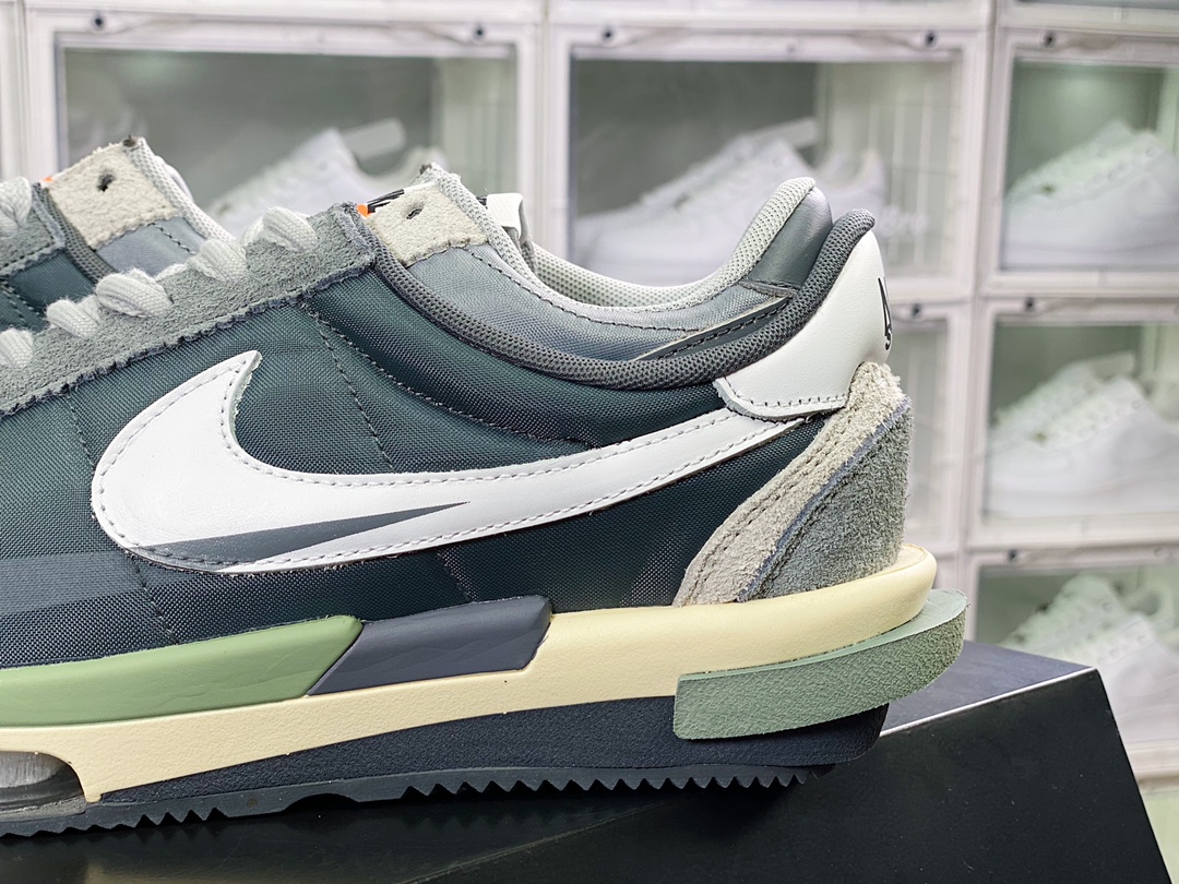 260 Sacai x Air Zoom Cortez SP 4.0”Grey White”4.0系列改良阿甘低帮解构厚底老爹风休闲运动慢跑鞋DQ0581-001