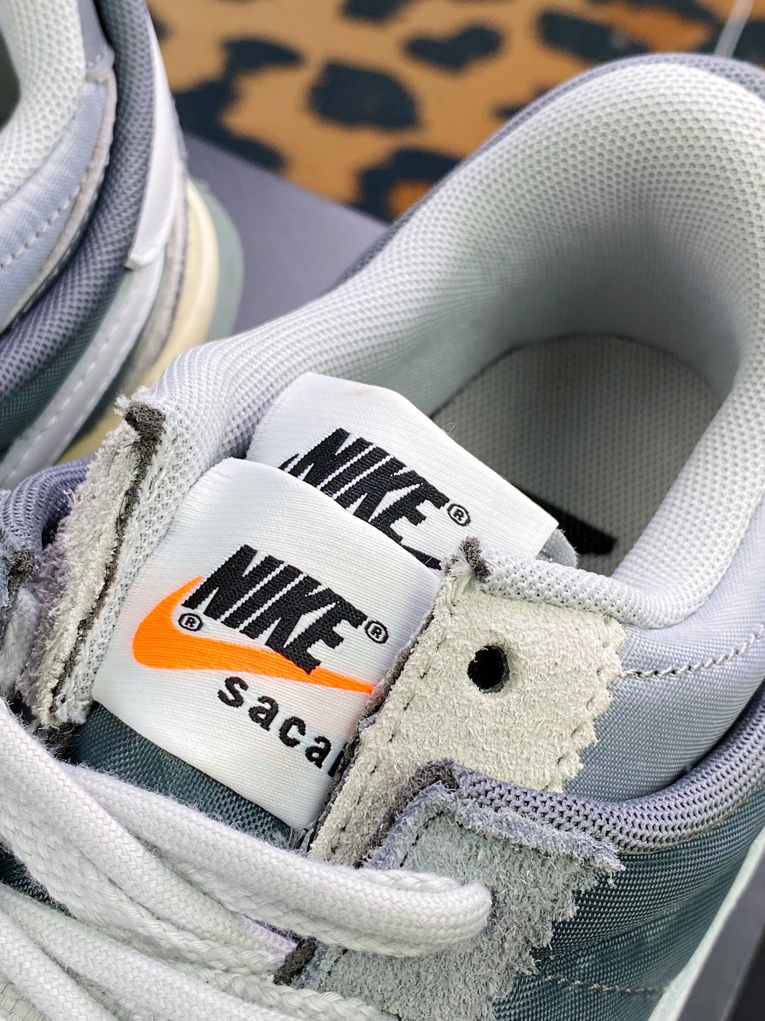 260 Sacai x Air Zoom Cortez SP 4.0”Grey White”4.0系列改良阿甘低帮解构厚底老爹风休闲运动慢跑鞋DQ0581-001