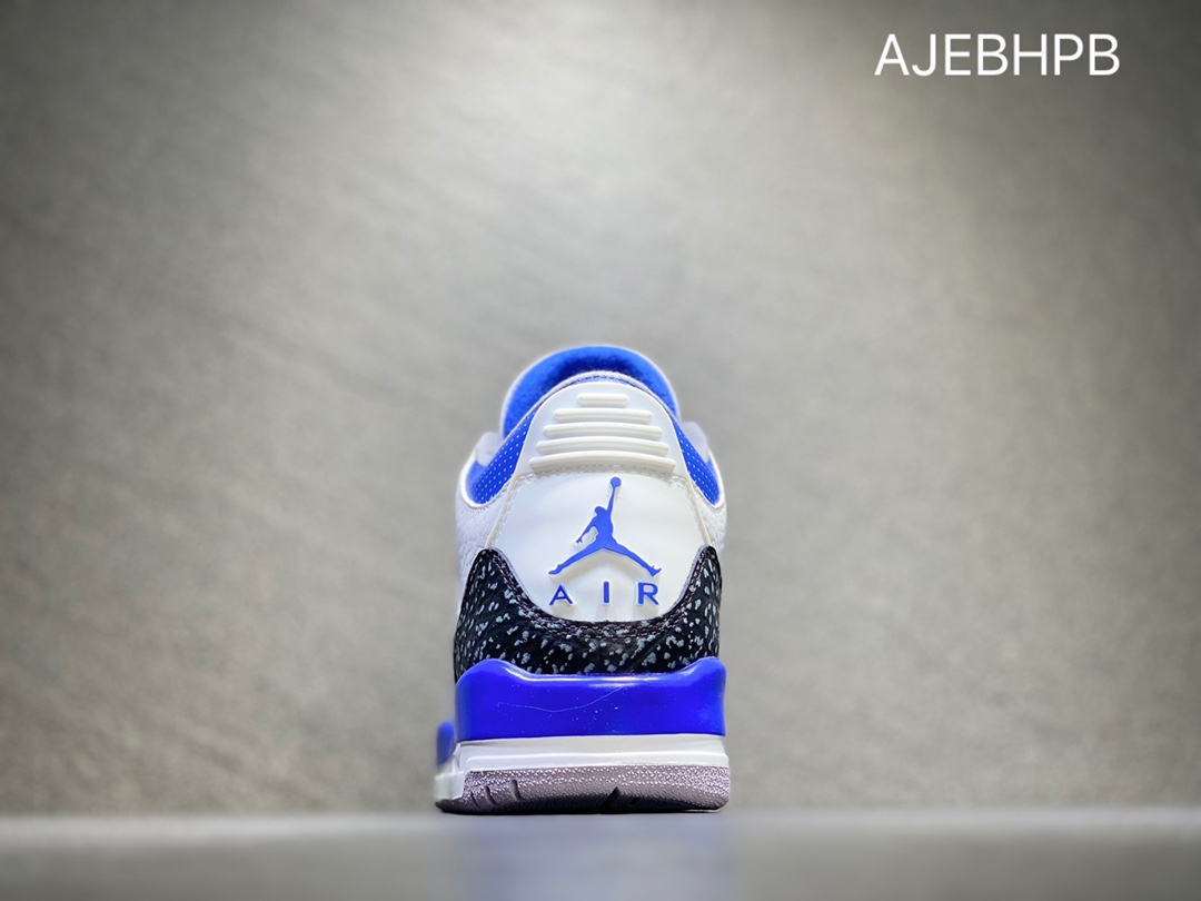 320 Air Jordan 3 AJ3 Retro 赛车蓝配色 CT8532-145