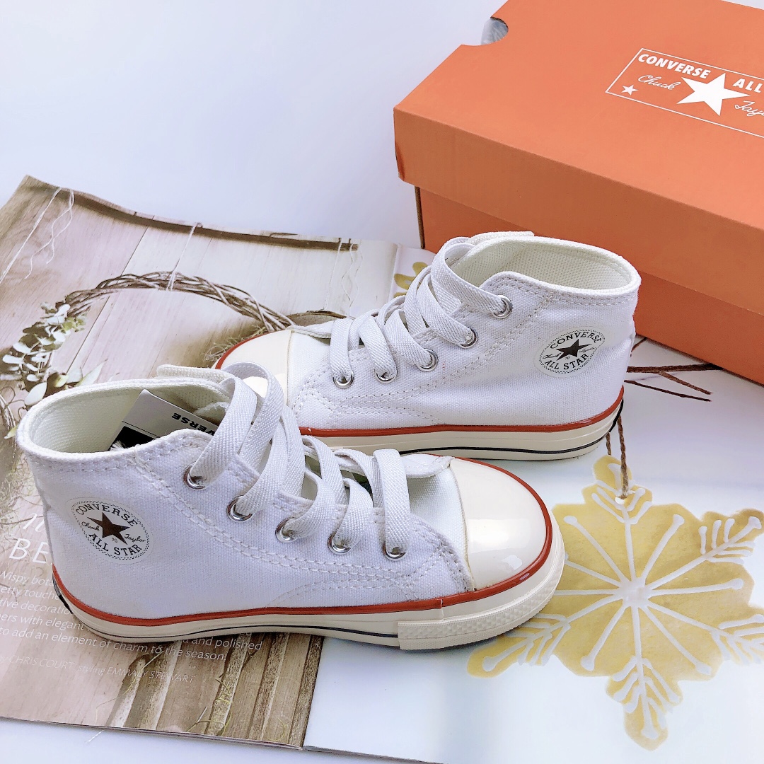 图片[2]-匡威1970儿童帆布鞋✨永远的神！ 百搭经典就属于匡W拉～潮娃必备款♥️孩子一定要有-选品中心