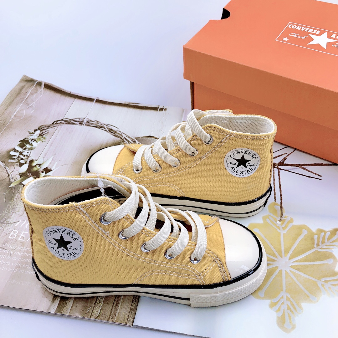 图片[5]-24-27松紧带 28-36鞋带 匡威1970儿童帆布鞋✨永远的神！ 百搭经典就属于匡W拉～潮娃必备款♥️孩子一定要有-选品中心