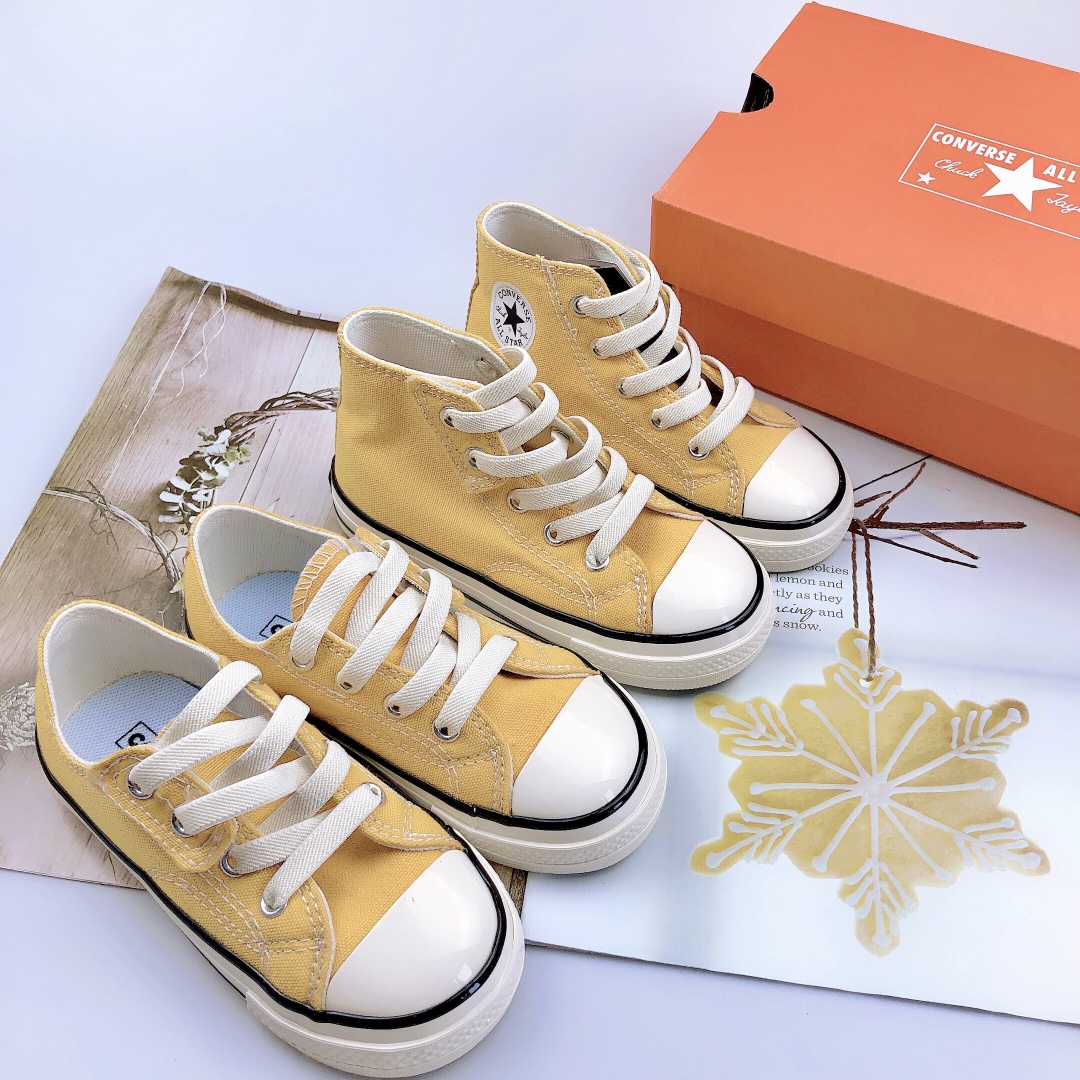 图片[9]-24-27松紧带 28-36鞋带 匡威1970儿童帆布鞋✨永远的神！ 百搭经典就属于匡W拉～潮娃必备款♥️孩子一定要有-选品中心