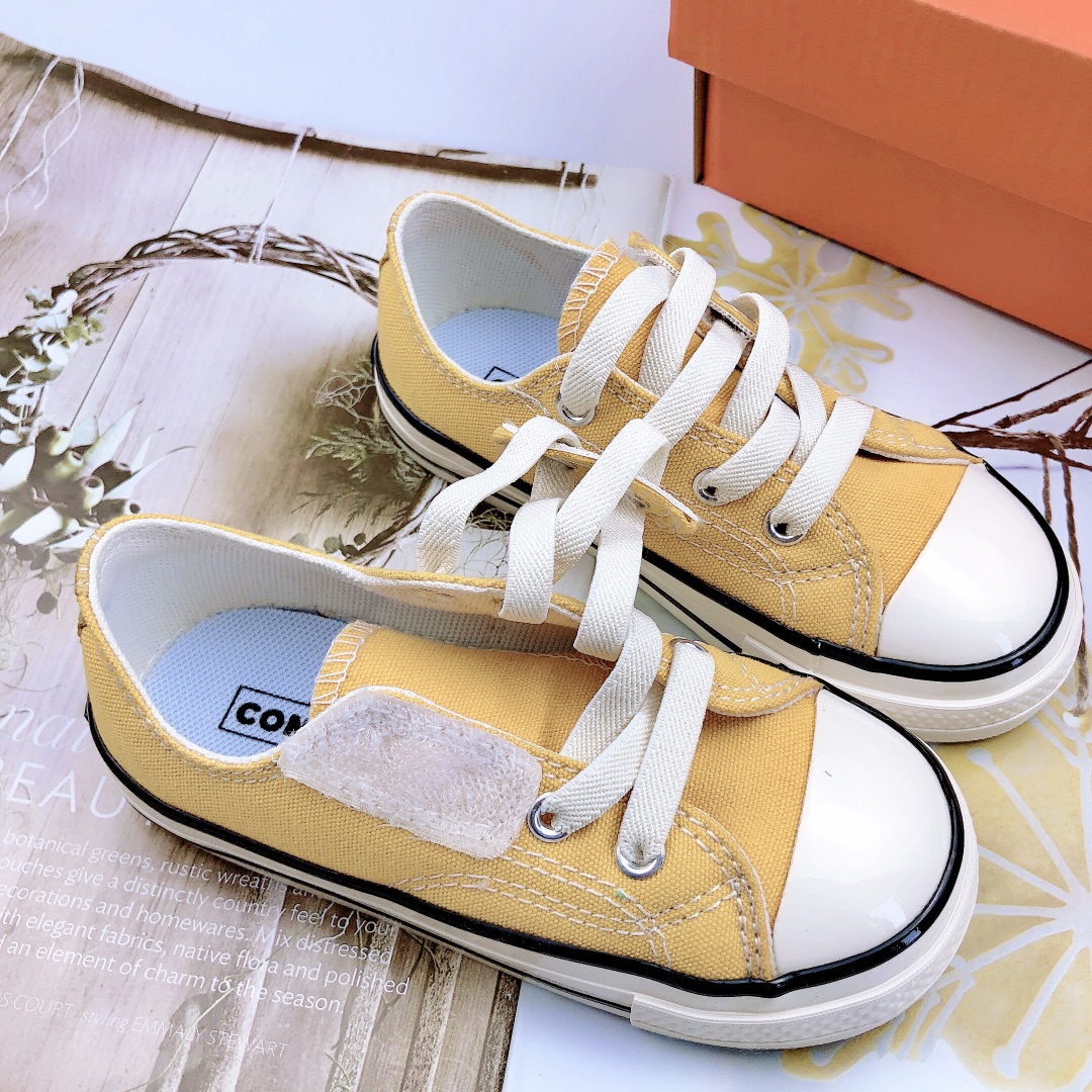 图片[4]-24-27松紧带 28-36鞋带 匡威1970儿童帆布鞋✨永远的神！ 百搭经典就属于匡W拉～潮娃必备款♥️孩子一定要有-选品中心