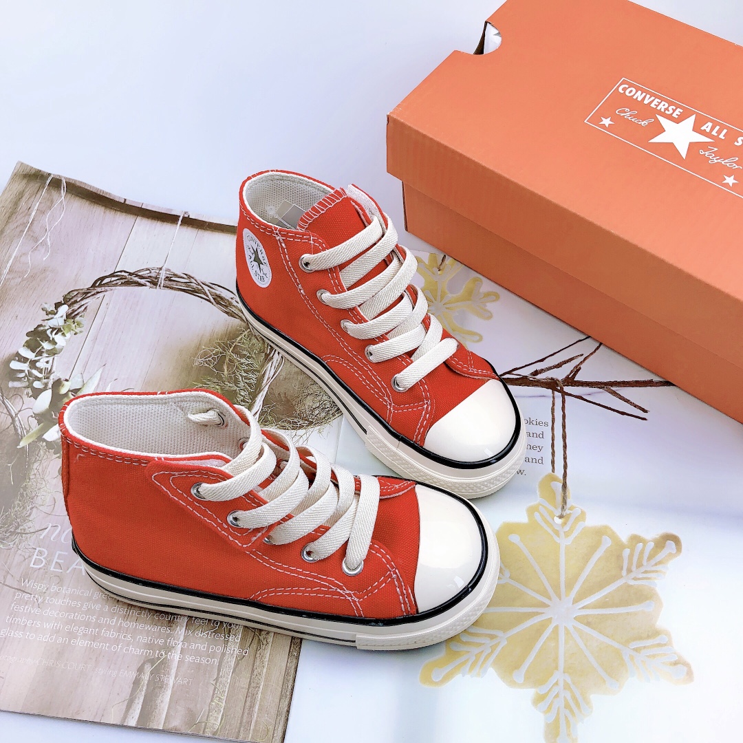 图片[5]-24-27松紧带 28-36鞋带 匡威1970儿童帆布鞋✨永远的神！ 百搭经典就属于匡W拉～潮娃必备款♥️孩子一定要有-选品中心