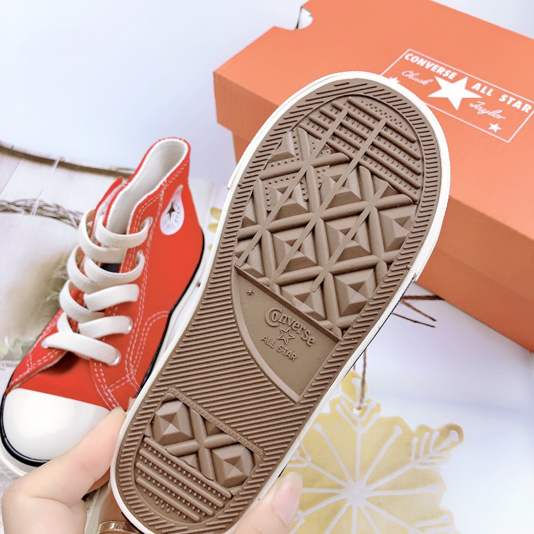 图片[8]-24-27松紧带 28-36鞋带 匡威1970儿童帆布鞋✨永远的神！ 百搭经典就属于匡W拉～潮娃必备款♥️孩子一定要有-选品中心