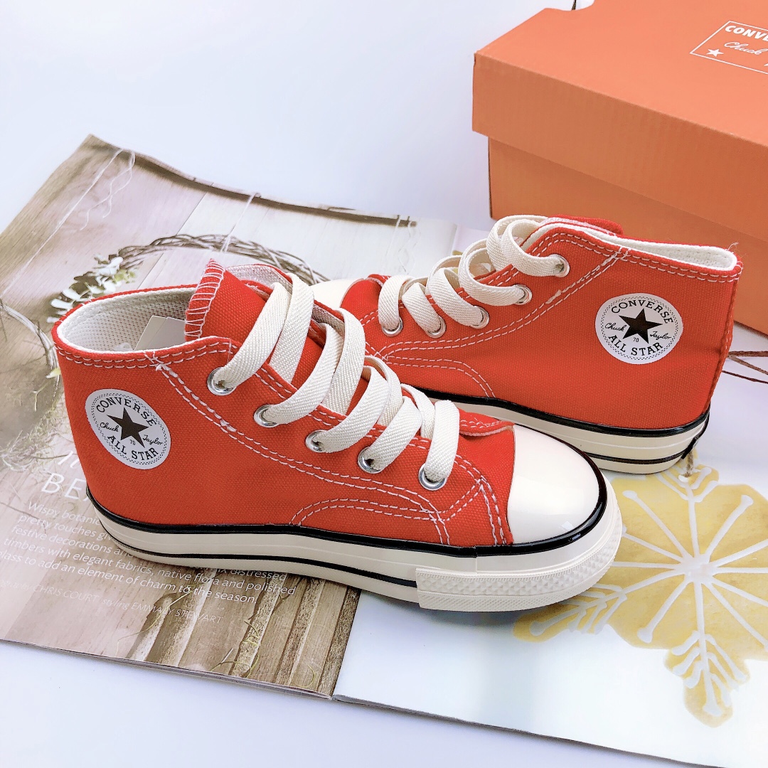 图片[6]-24-27松紧带 28-36鞋带 匡威1970儿童帆布鞋✨永远的神！ 百搭经典就属于匡W拉～潮娃必备款♥️孩子一定要有-选品中心