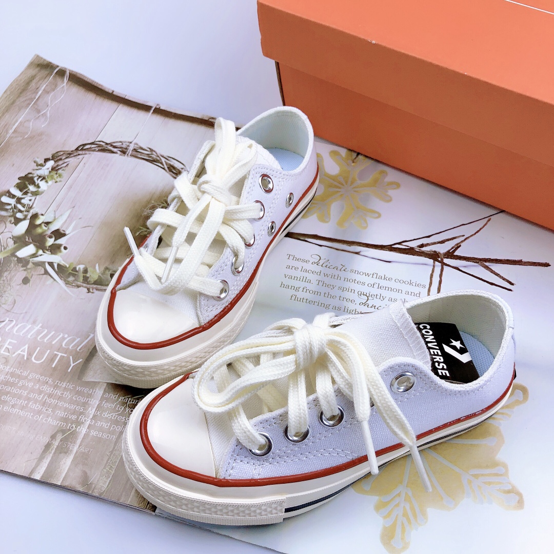 图片[2]-24-27松紧带 28-36鞋带 匡威1970儿童帆布鞋✨永远的神！ 百搭经典就属于匡W拉～潮娃必备款♥️孩子一定要有-选品中心