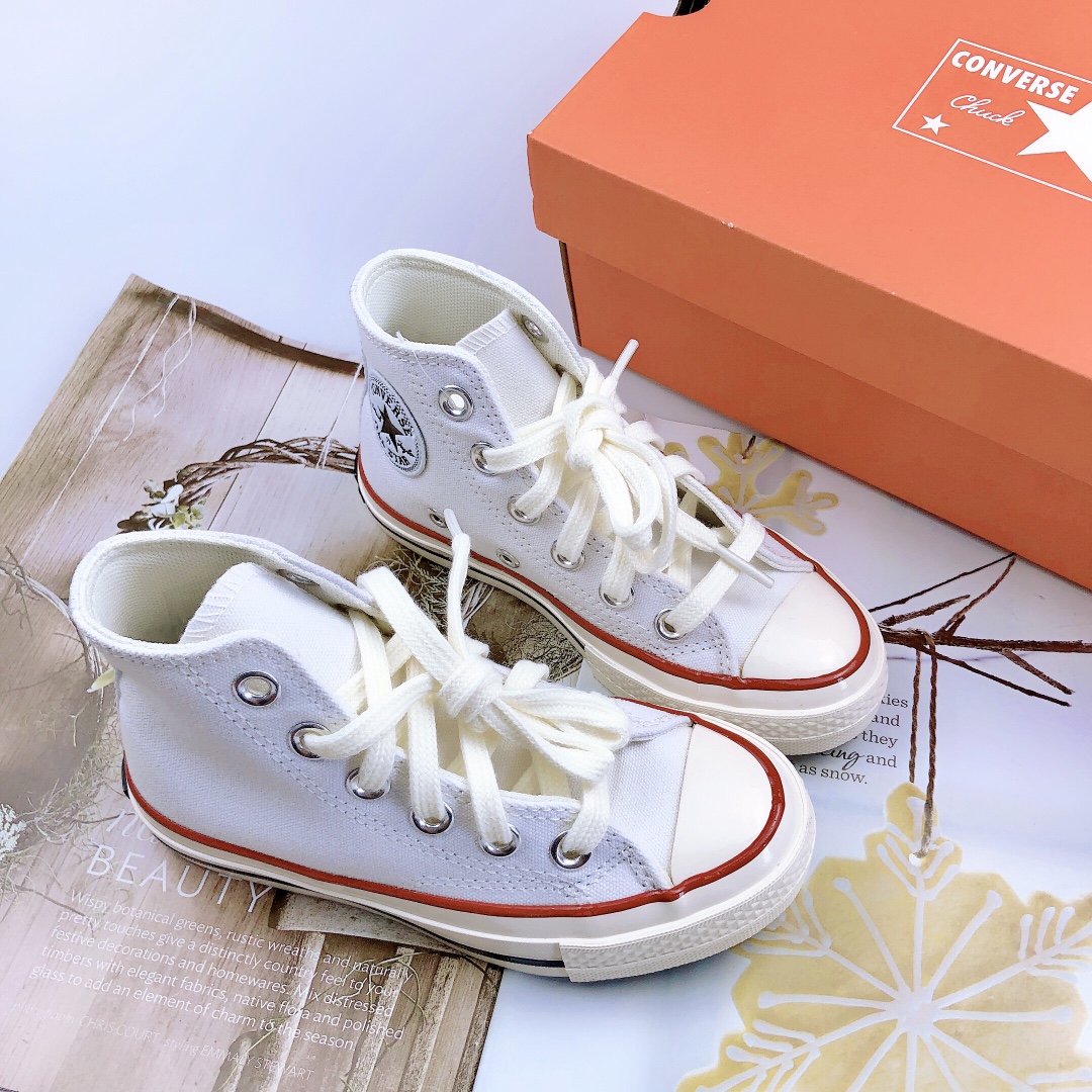 图片[5]-24-27松紧带 28-36鞋带 匡威1970儿童帆布鞋✨永远的神！ 百搭经典就属于匡W拉～潮娃必备款♥️孩子一定要有-选品中心
