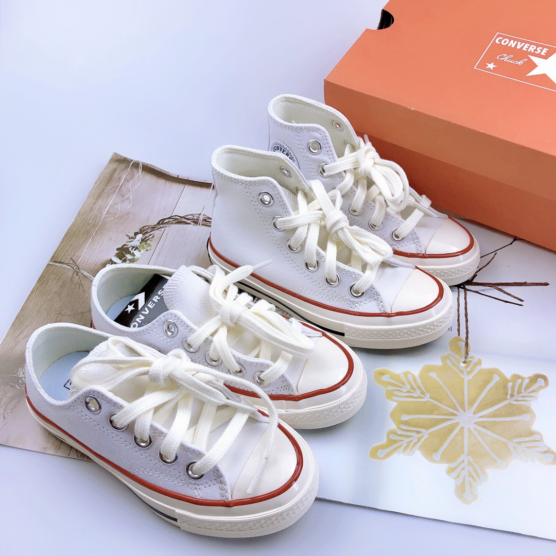 图片[9]-24-27松紧带 28-36鞋带 匡威1970儿童帆布鞋✨永远的神！ 百搭经典就属于匡W拉～潮娃必备款♥️孩子一定要有-选品中心