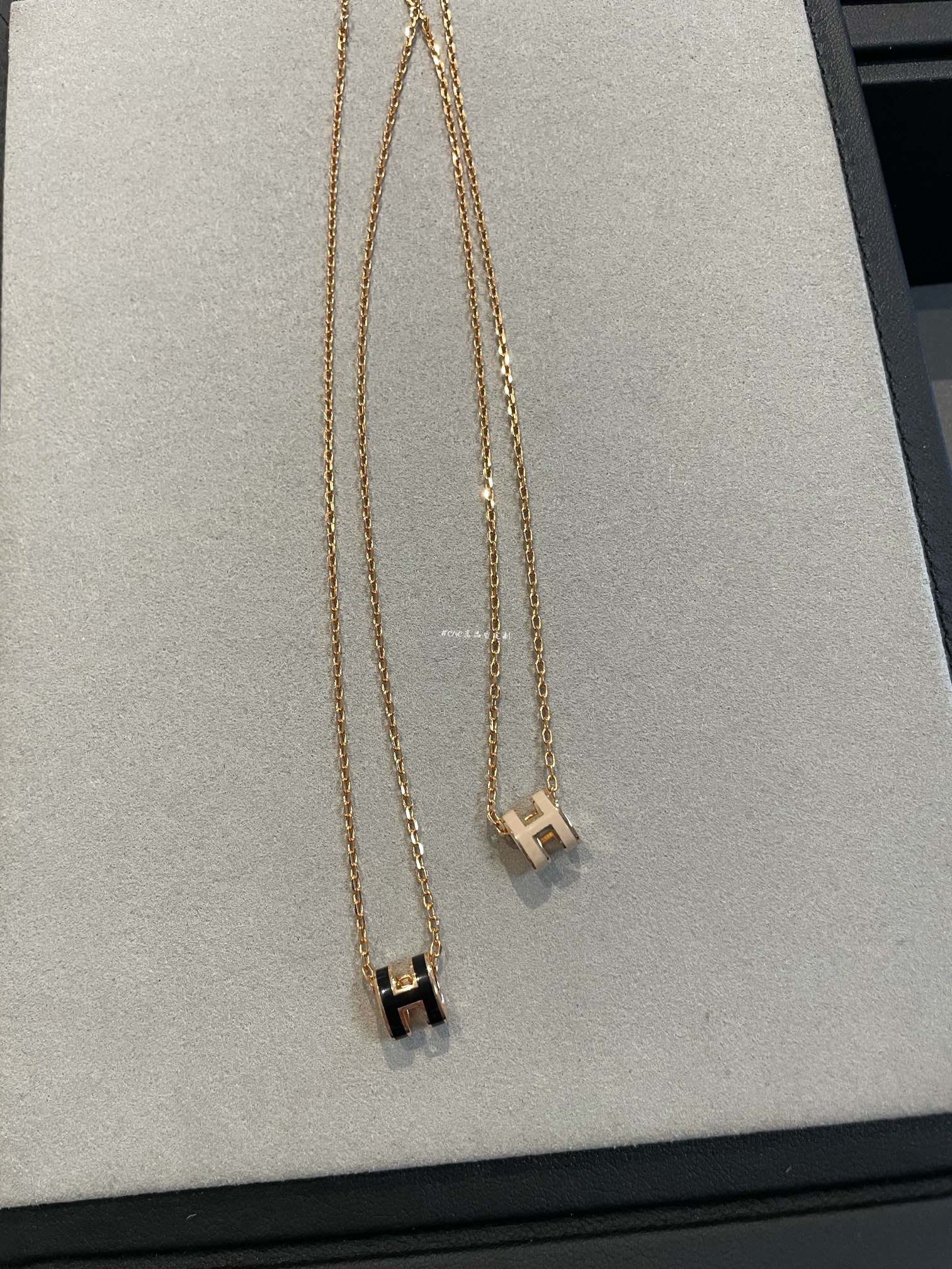Mini H Necklace - Comprehensive 2
