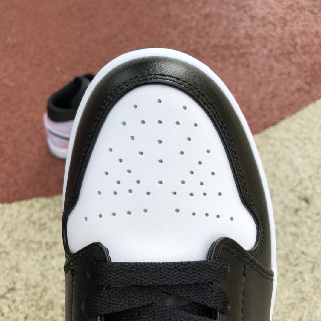 300  Air Jordan 1 Mid AJ1 黑白紫 扎染 男中帮休闲篮球鞋DM6216-001