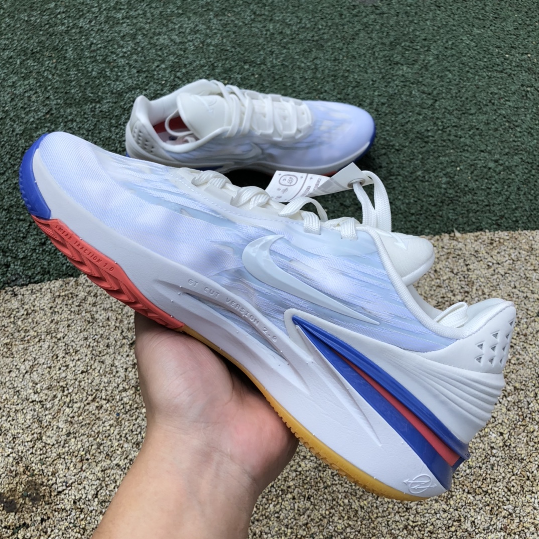340 GT2 白蓝橙 尺码：41-46   NIKE AIR ZOOM G.T. CUT 2 EP DJ6015-102