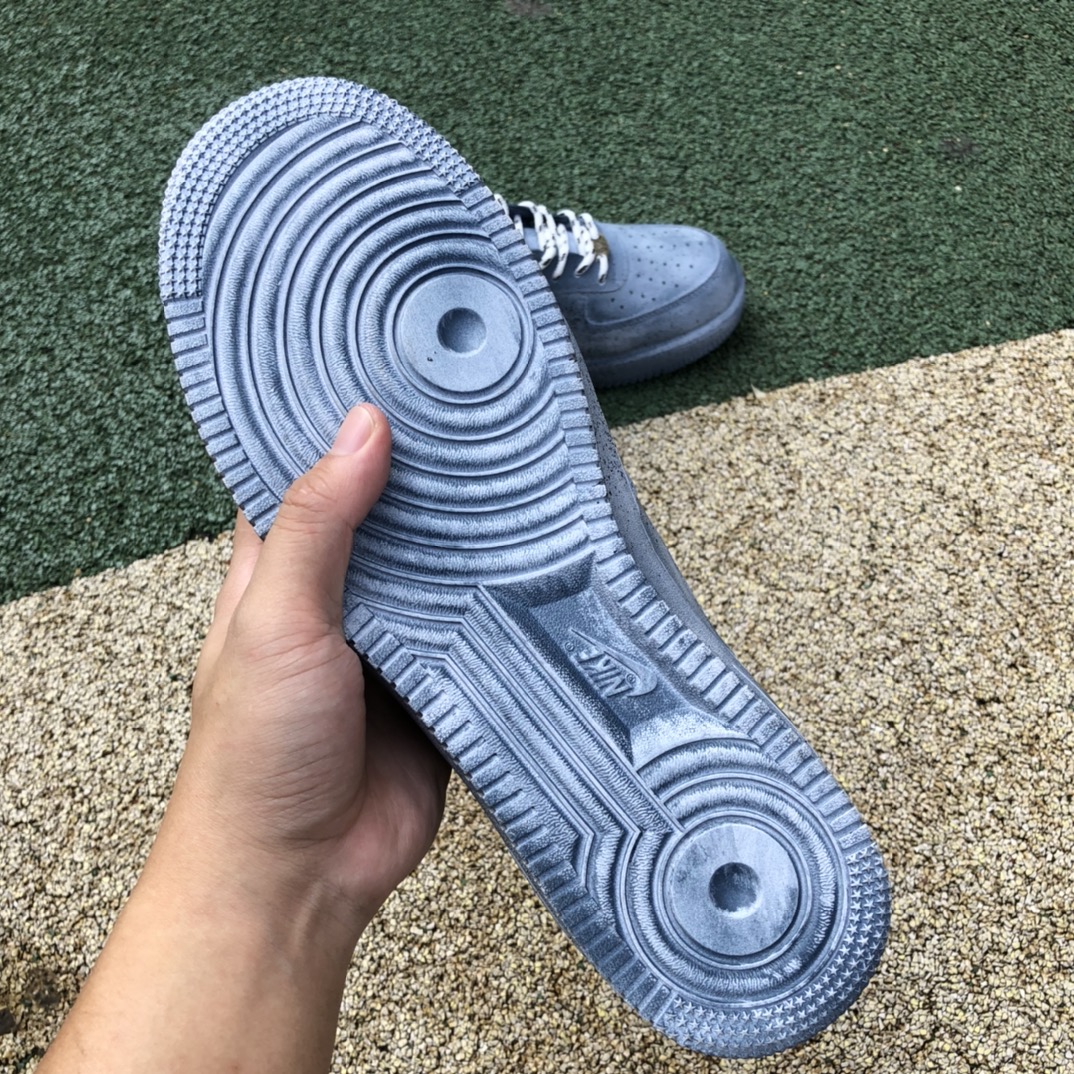500  AF1浸染做旧破坏风  Nike Air Force1 AF1 浸染做旧破坏风