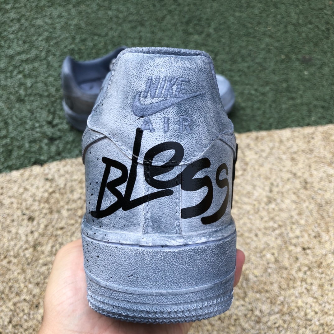 500  AF1浸染做旧破坏风  Nike Air Force1 AF1 浸染做旧破坏风