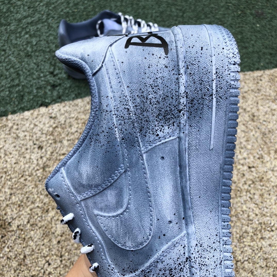 500  AF1浸染做旧破坏风  Nike Air Force1 AF1 浸染做旧破坏风
