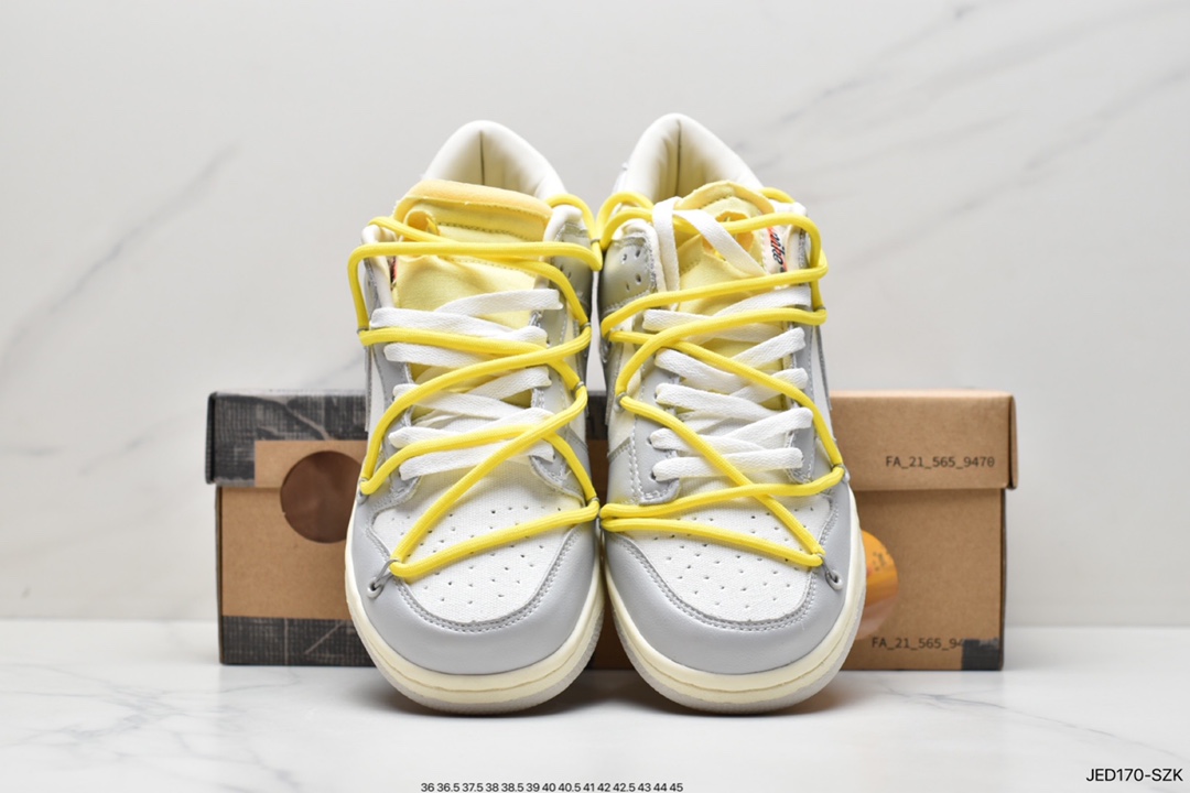 150 Nike SB Dunk Low Lthr OW 复古低帮休闲运动滑板板鞋CT0856