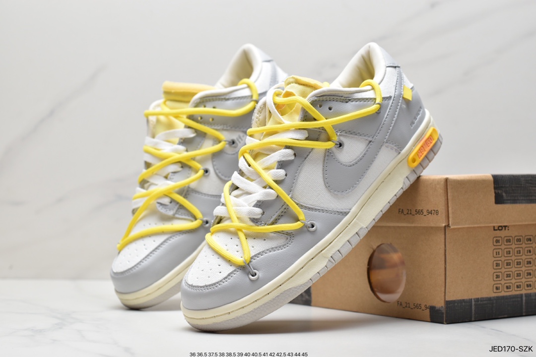 150 Nike SB Dunk Low Lthr OW 复古低帮休闲运动滑板板鞋CT0856