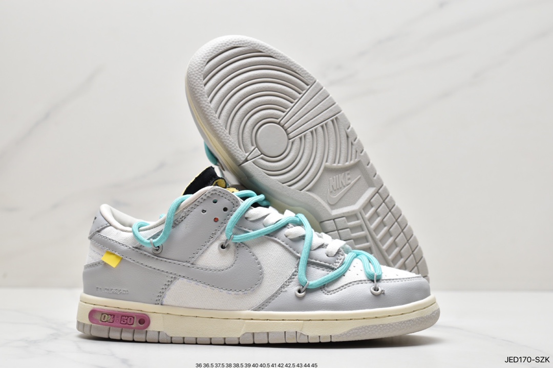 150 Nike SB Dunk Low Lthr OW 复古低帮休闲运动滑板板鞋CT0856