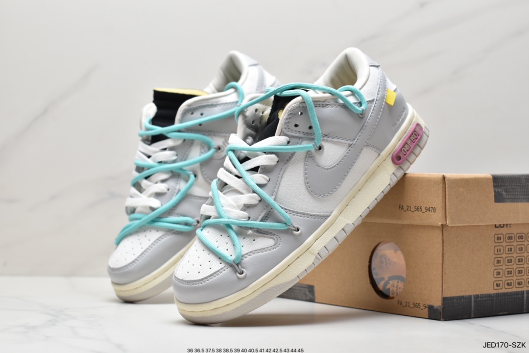 150 Nike SB Dunk Low Lthr OW 复古低帮休闲运动滑板板鞋CT0856