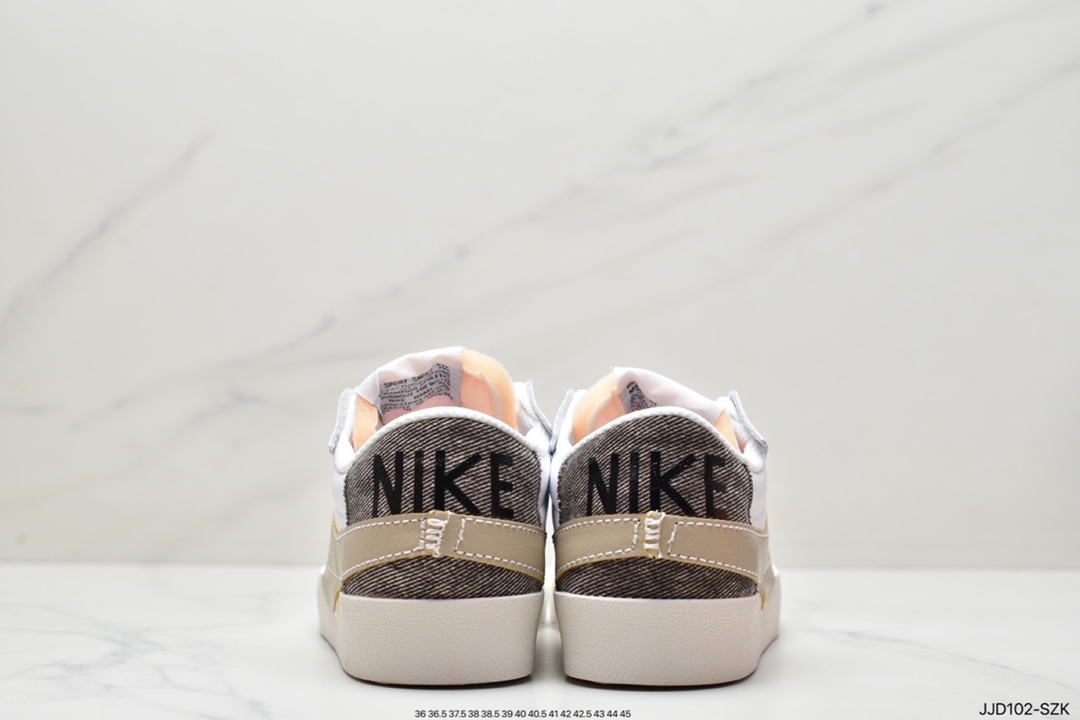 130 耐克NIKE WMNS Blazer Low LX 开拓者高帮百搭休闲运动板鞋 DD3111