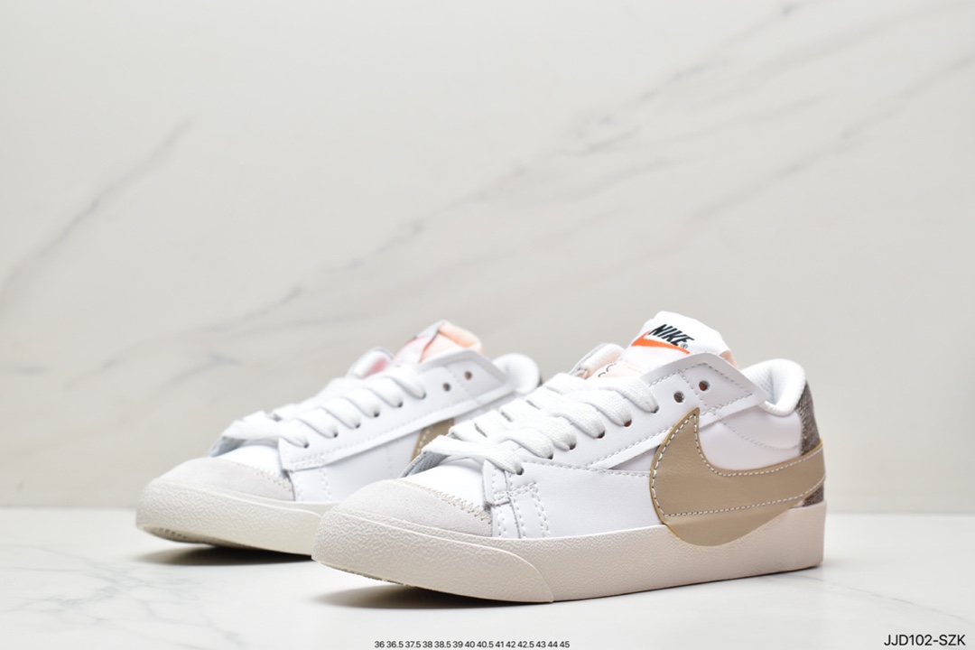 130 耐克NIKE WMNS Blazer Low LX 开拓者高帮百搭休闲运动板鞋 DD3111
