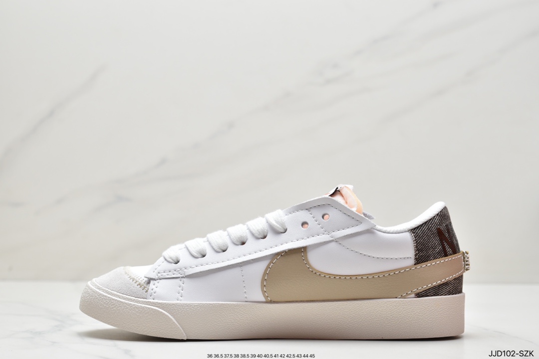 130 耐克NIKE WMNS Blazer Low LX 开拓者高帮百搭休闲运动板鞋 DD3111