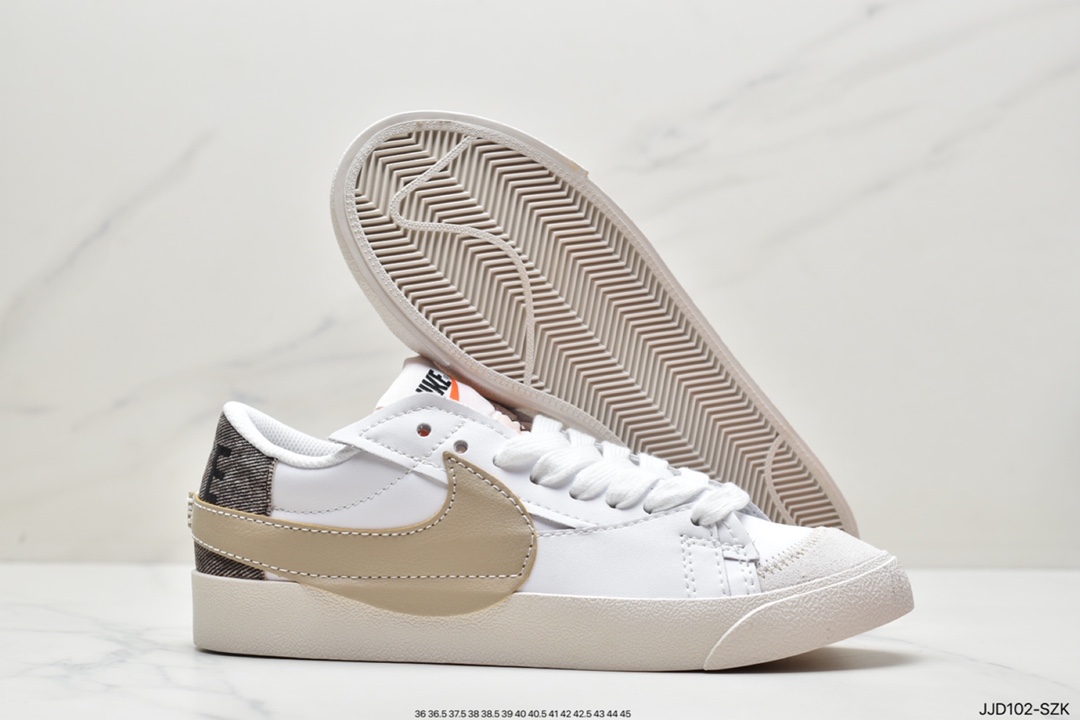 130 耐克NIKE WMNS Blazer Low LX 开拓者高帮百搭休闲运动板鞋 DD3111