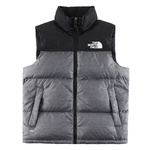 The North Face Best
 Clothing Waistcoat White Embroidery Unisex Duck Down