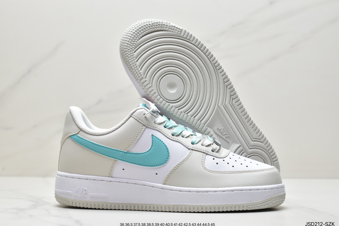 官方同步ID定制 原装版本 Nike Air Force 1 Low '07蓝勾渐变配色 LZ6699-555 官方同步ID定制 原装版本 Nike Air Force 1 Low '07蓝勾渐变配色 LZ6699-555