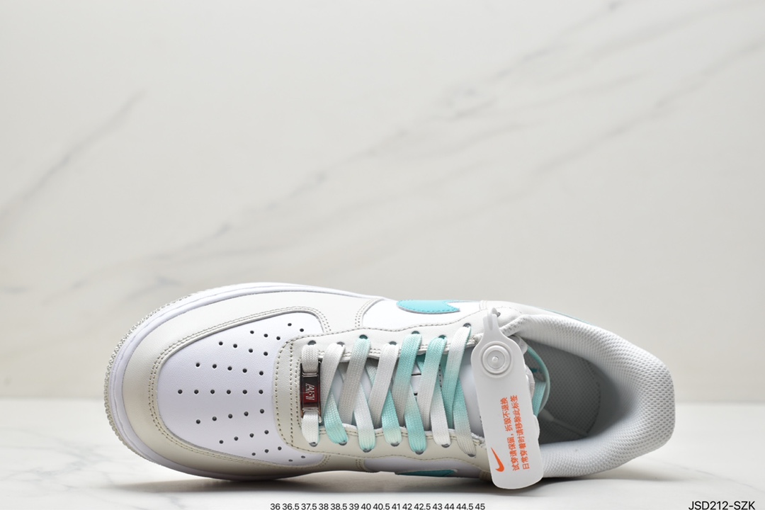 官方同步ID定制 原装版本 Nike Air Force 1 Low '07蓝勾渐变配色 LZ6699-555 官方同步ID定制 原装版本 Nike Air Force 1 Low '07蓝勾渐变配色 LZ6699-555
