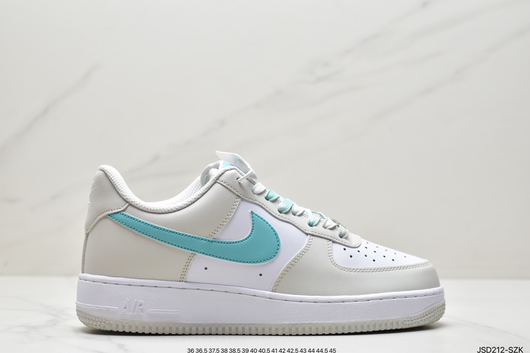 官方同步ID定制 原装版本 Nike Air Force 1 Low ’07蓝勾渐变配色 LZ6699-555 官方同步ID定制 原装版本 Nike Air Force 1 Low ’07蓝勾渐变配色 LZ6699-555