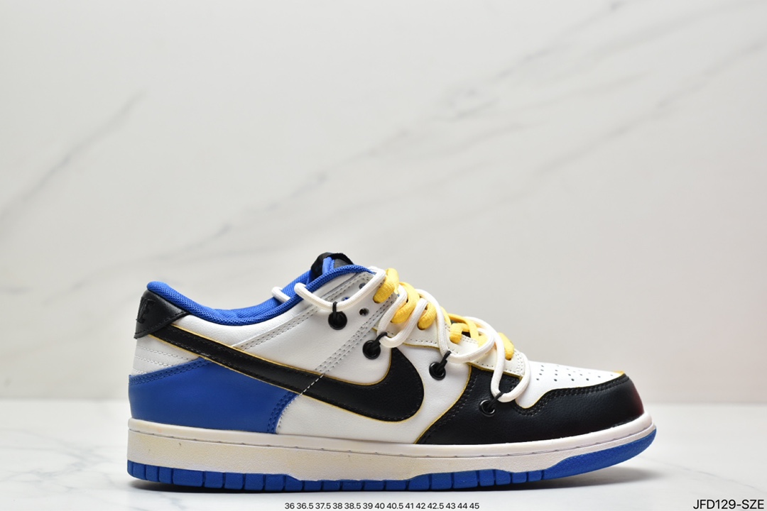 Nike Dunk Low 低帮 闪电 客制款 OW联名风格 低帮运动休闲板鞋 DD1391-001