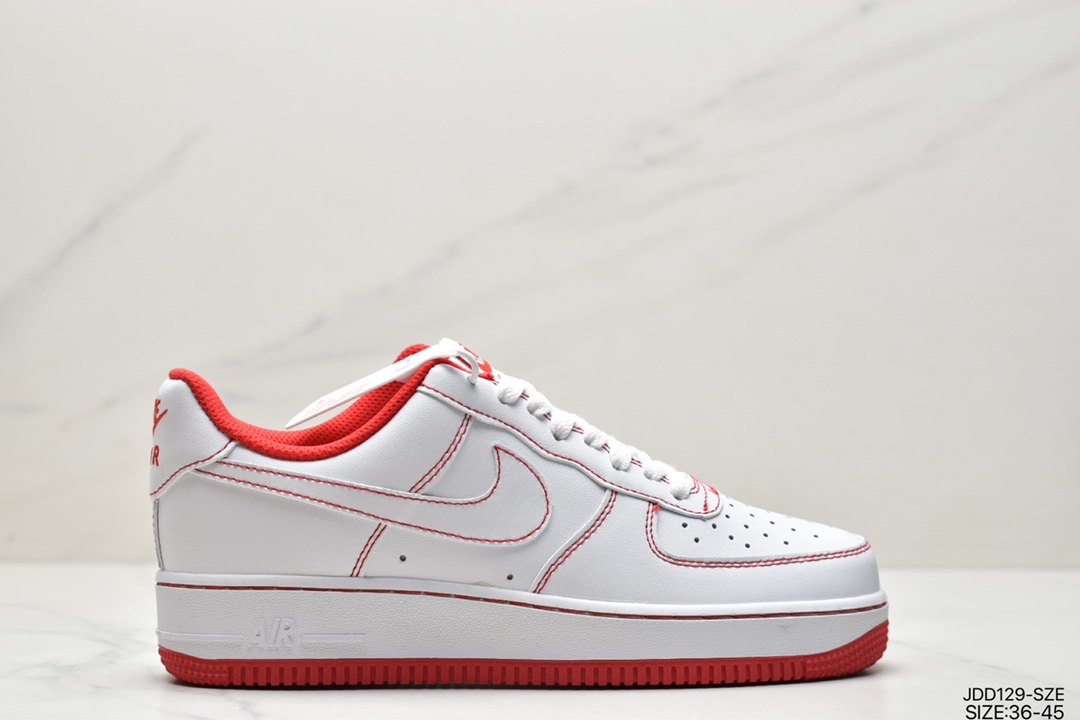 Nike Air Force 1’07”Laser Orange”经典低帮CV1724-101