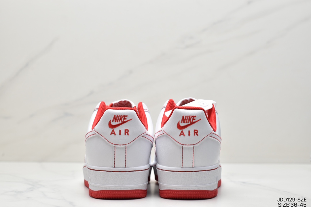 Nike Air Force 1’07”Laser Orange”经典低帮CV1724-101