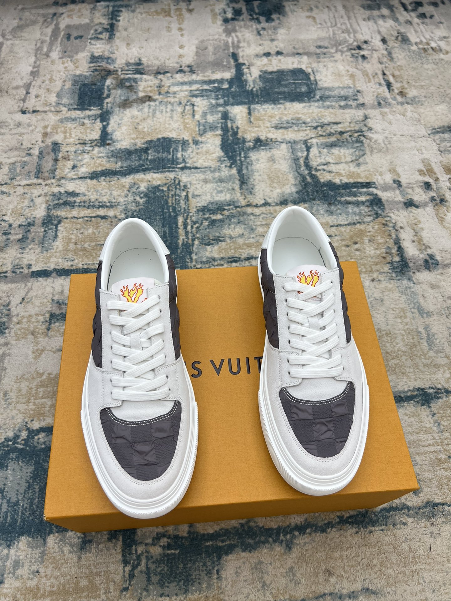 Louis Vuitton Fashion
 Sneakers Casual Shoes Best Replica New Style
 Men Cowhide Rubber Casual