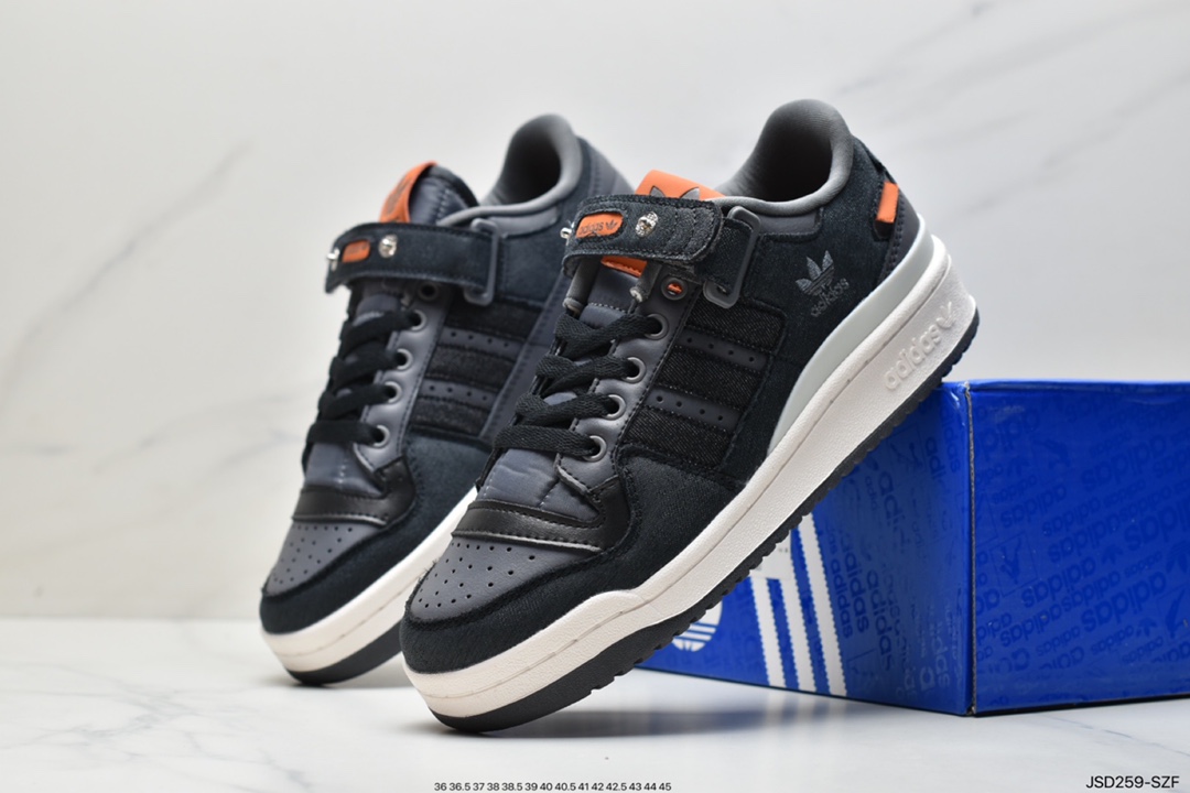 Adidas Clover Originals Forum 84 Low Roman Series Velcro Low Help GW4426